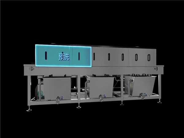 周轉(zhuǎn)筐清洗機(jī)，食品筐清洗機(jī)，全自動周轉(zhuǎn)筐清洗機(jī)廠家 周轉(zhuǎn)筐清洗