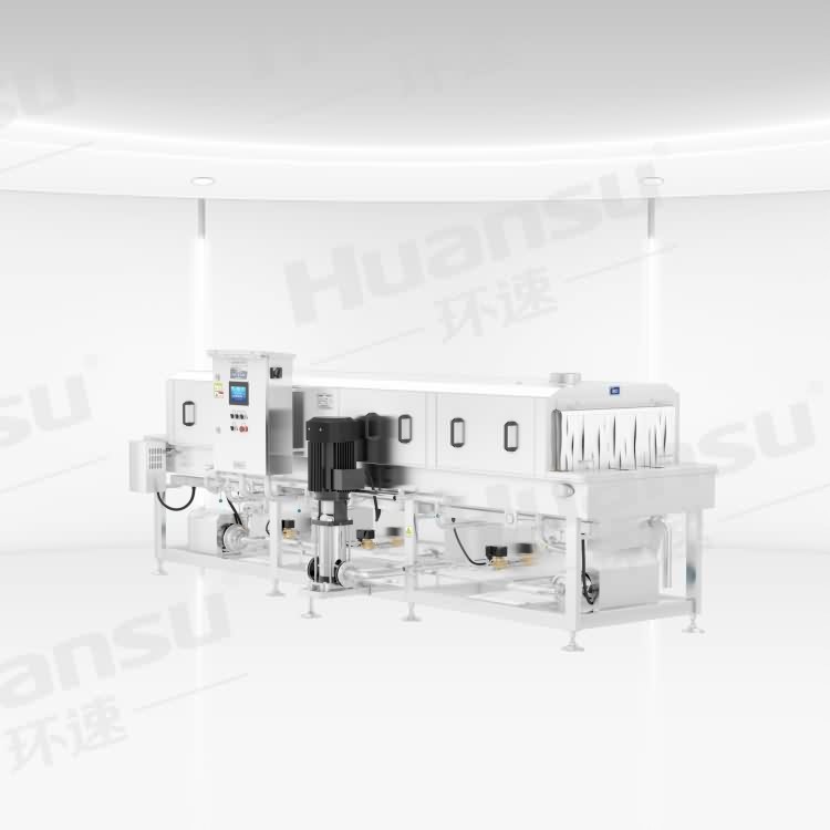 高壓塑料筐清洗機(jī) 了解洗箱機(jī)報價就到青島環(huán)速