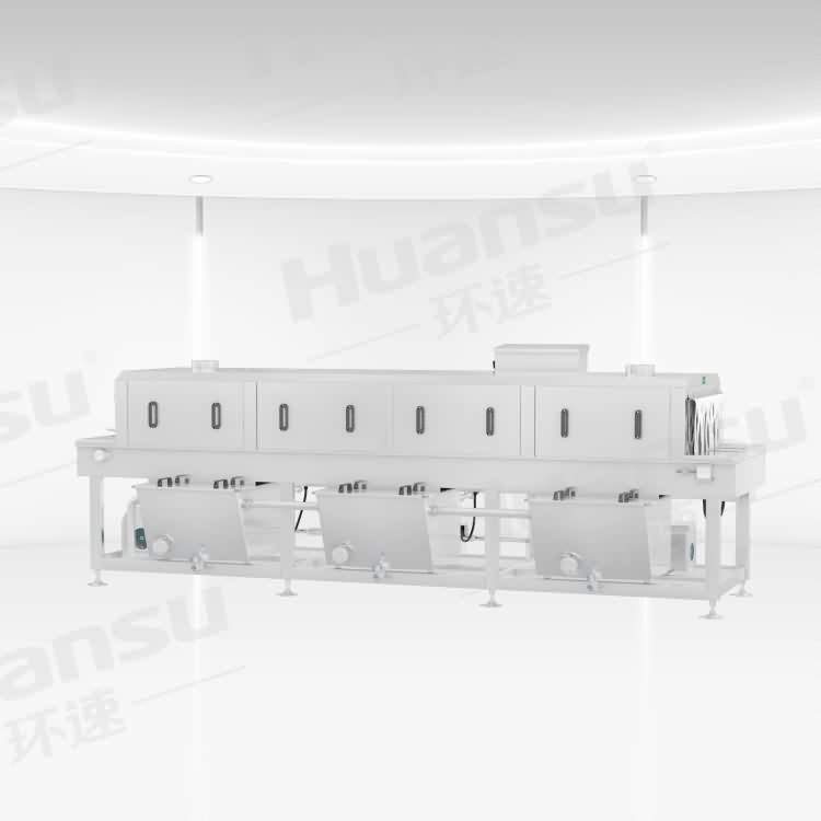 塑料筐清洗機械 通過式洗筐機廠家 吸塑托盤清洗機